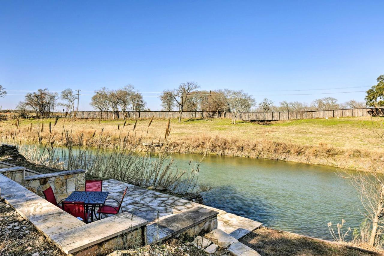 Blanco Riverfront Historic Home, 3 Mi To Downtown! Eksteriør bilde